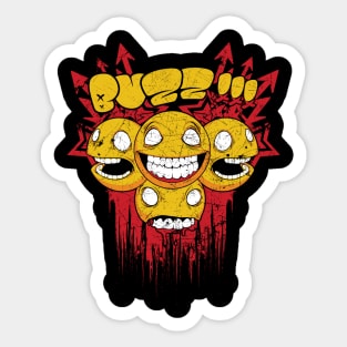 Creepy Smile emoticon Sticker